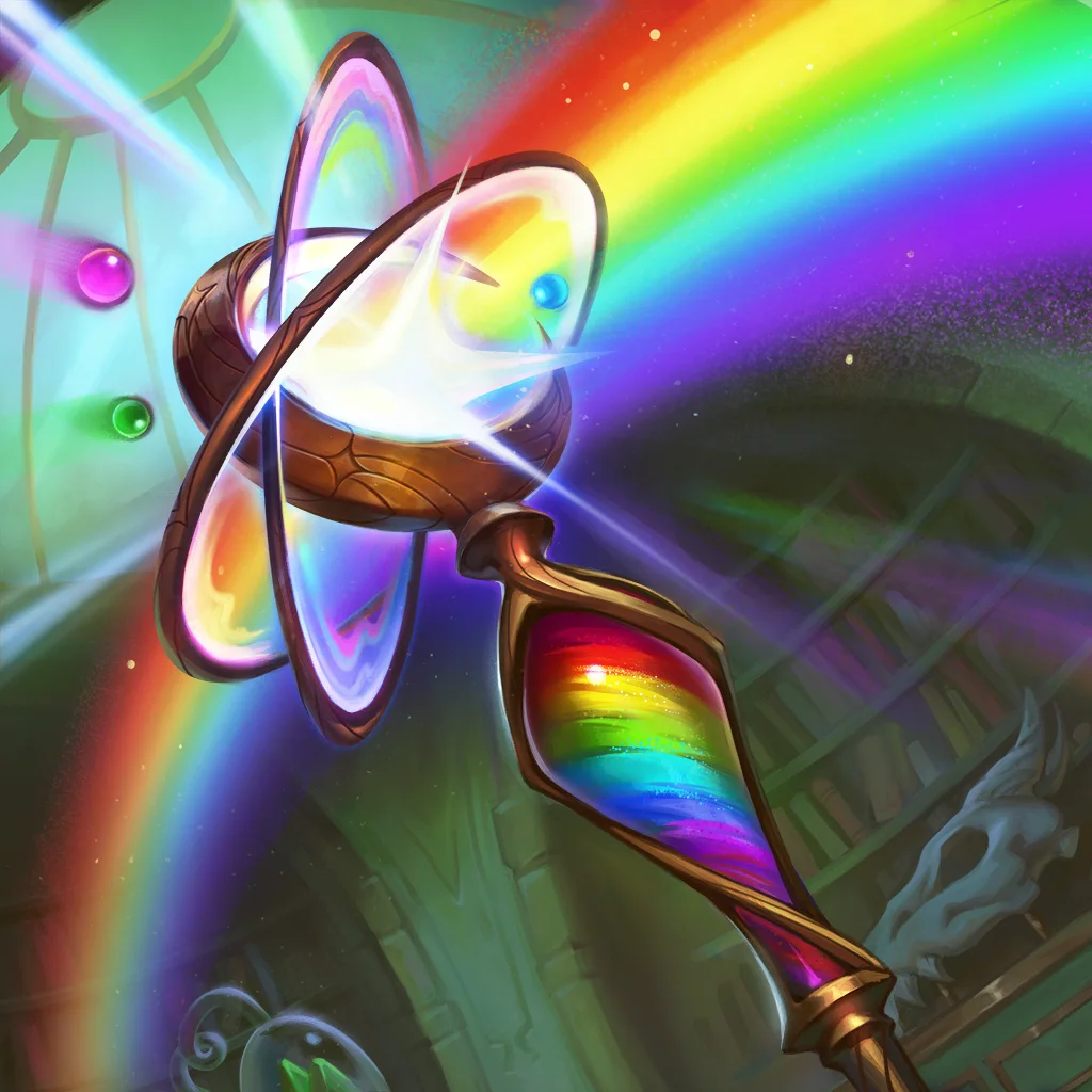 Rainbow Staff